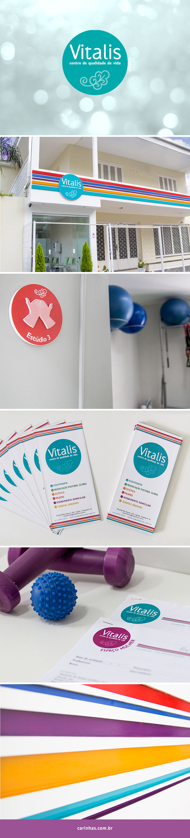 Vitalis - Projeto de Marca Apaixonante para clínica de bem estar
