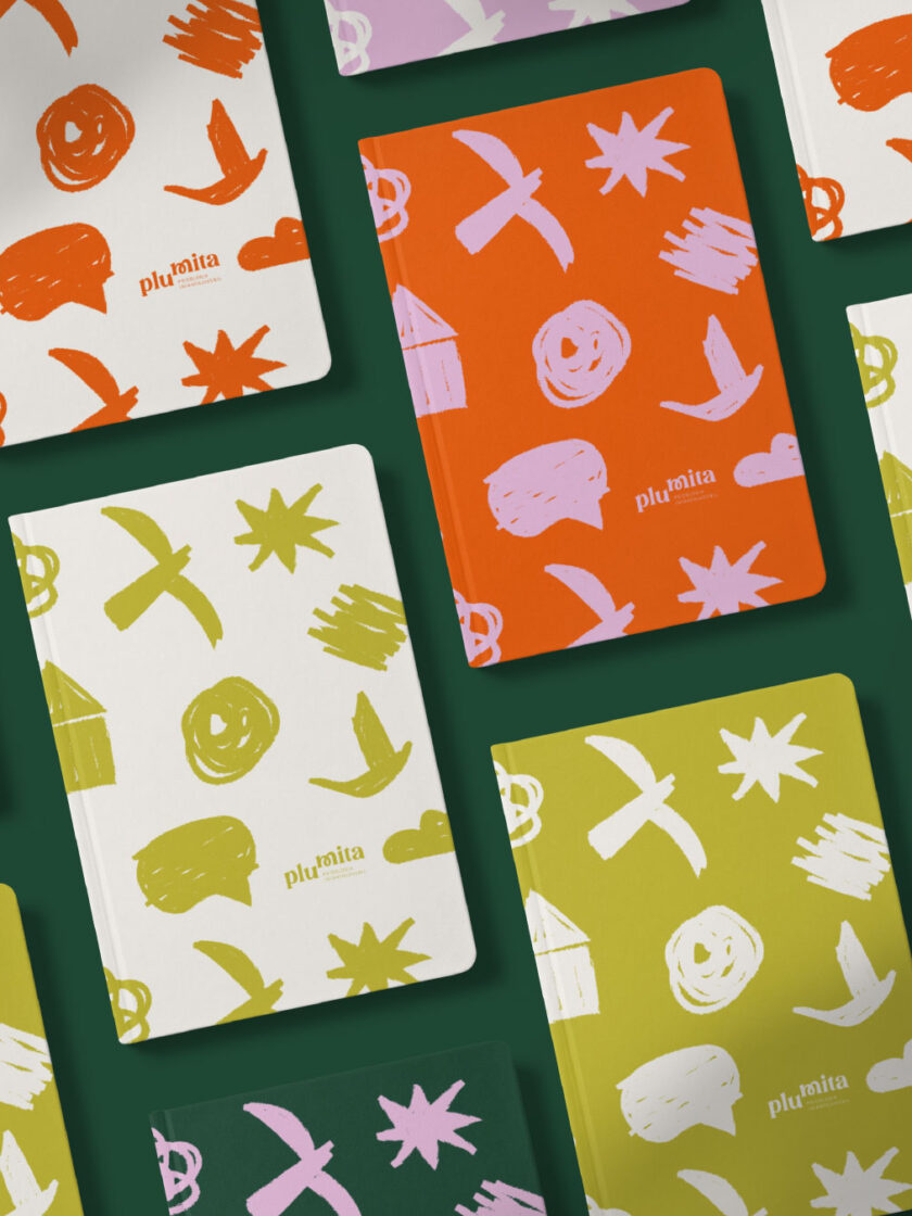 Naming, branding and Visual Identity for Plumita