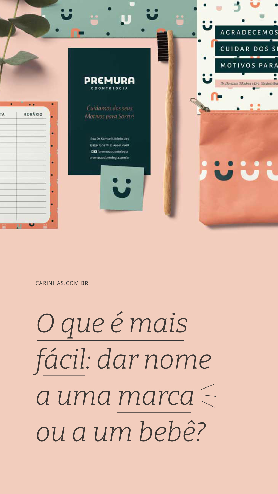 Criar o nome da sua marca é como batizar um bebê (ou um pet)? Criar o nome da sua marca é como batizar um bebê (ou um pet)?